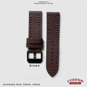 Strap Tali Kulit Jam Tangan Expedition AC Original 22mm 24mm Original