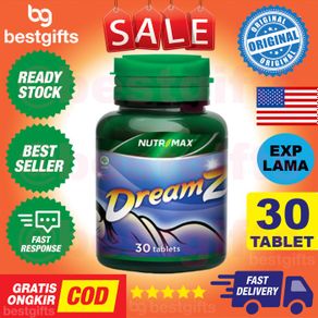 nutrimax dreamz gejala susah sulit tidur insomnia 30 tablet