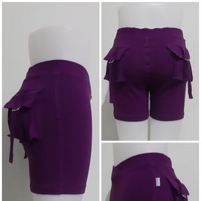 Hotpants Wanita/Hotpants Wanita Model Kantong Belakang/Celana Pendek Olahraga Wanita/Celana Senam Pendek Wanita Bahan Katun Spandex
