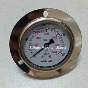 pressure gauge payung stainless 2 1/2  inchi 400 bar