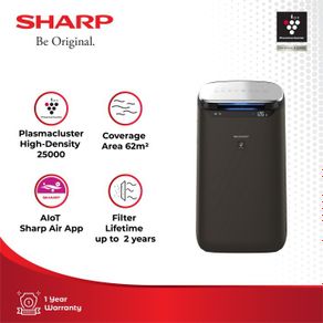 sharp air purifier fp-j80y w/h [terlaris]