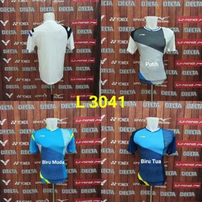 Baju Koas Olahraga Badminton Li-Ning Import Kaos Bulutangkis Tenis meja L 3041 Import