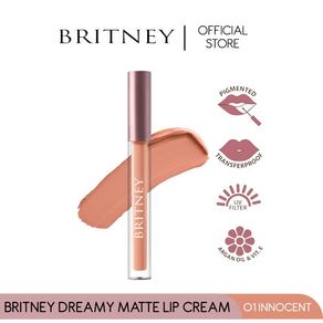 PURBASARI Britney Dreamy Lip Cream Matte 1.5 gr - Lengkap No 01/No 02/No 03/No 04/No 05/No 06