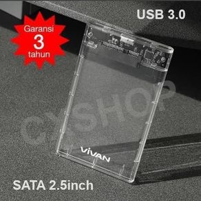 "Casing Hardisk External HDD External Case 2.5"" USB 3.0 - VIVAN VSHD1"
