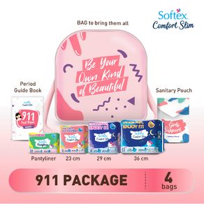 Softex Hello Kitty 911 First Period Kit
