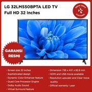 TV LED Full HD 32 inches LG 32LM550BPTA HITAM GARANSI RESMI