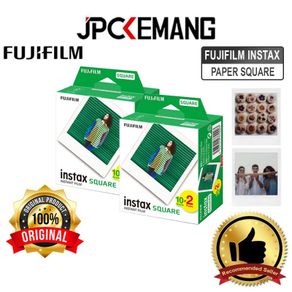 40pcs (2packx20 sheets) Fujifilm Paper Square Twin Pack Original