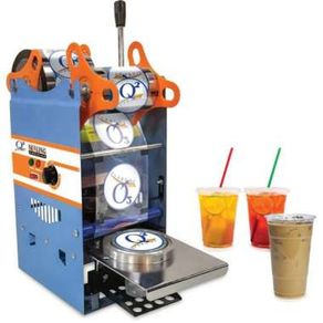 Mesin Cup Sealer Press Gelas Plastik Manual Sealing Machine Q2 8881