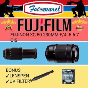 lensa fujinon xc 50-230mm f4.5-6.7 ois - box fujifilm lensa only