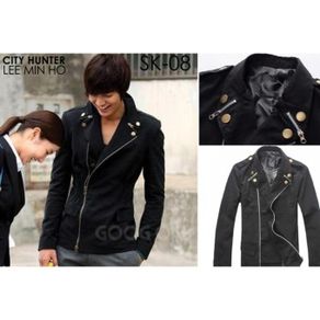 Jas Exclusive - Black Hunter City Jacket Stylish Lee Min Hoo