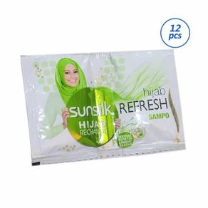 sunsilk shampoo sachet [12 sachet] - putih