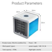 Taffware HUMI Kipas Cooler Mini Arctic Air Conditioner 8W - AA-MC4 - Blue
