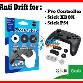 anti drift pro controller nintendo switch / stick xbox one / stick ps4