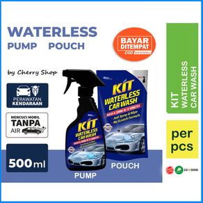 [500ML | CUCI MOBIL TANPA AIR] Kit Waterless Car Wash Refill Pouch | Pump 500ml Cuci Mobil Tanpa Air