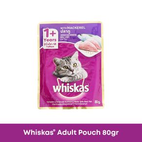 Whiskas Adult Pouch Wet Food - 80gr