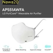 Mask Wearable Air Puricare Masker LG Purifier HEPA Filter Original