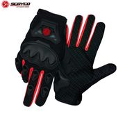 scoyco mc29 mc 29 glove ori sarung tangan racing motocross touring - merah m