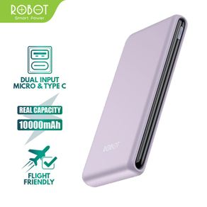 ROBOT RT180 10000mAh Dual Input Type-C Micro Lightweight Power Bank