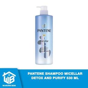 Pantene Shampoo Micellar Detox and Purify 530 ml