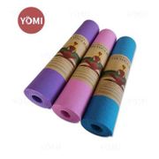 YOMI- Matras Yoga Mat TPE 6mm Matras Anti Slip Gym Olahraga Diet