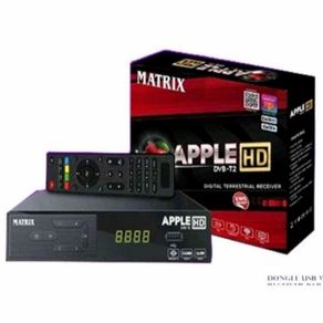 Set top box tv digital Matrix Apple merah