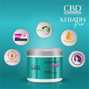 ☑️ YK ☑️ CBD Keratin Pro Daily Use Hair Mask 500GR