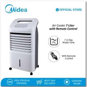 Midea Air Cooler 7.0 Liter Ac120-U - Humidifier - Remote Control - Tim