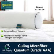 Guling Tidur Microfiber Bolster Quantum Grade AAA Mirip Bulu Angsa