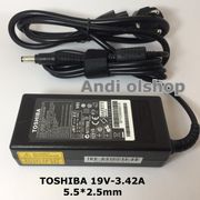adaptor charger toshiba 19v-3.42a original