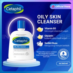 cetaphil - oily skin cleanser | sabun cuci muka | sabun cetaphil - 125 ml