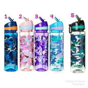 Smiggle Now You See Me Drink Up Straight Water Bottle - Botol Minum