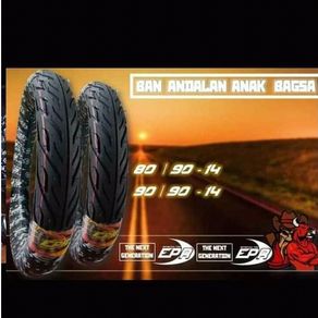 Paket Sepasang Ban Motor Tubles Matic Beat Mio Vario ( Ukuran 80/90 & 90/90 Ring 14 )