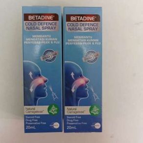 Betadine Cold Defence nasal spray