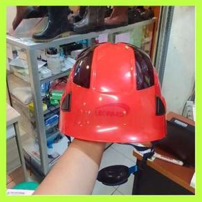 Helm Climbing Merek Leopard Lp 0356 Safety Warna Merah Original