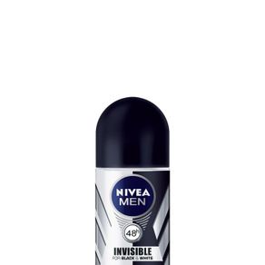 nivea men roll on deodorant invisible black&white 50ml
