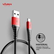 Vivan Data Cable Sc30 Usb To Type-C 30Cm Original Kabel Fast Charging Trendy