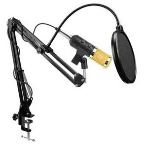 Professional Condenser Microphone BM-900+Scissor Arm Stand