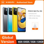 POCO M4 Pro ponsel pintar versi Global, ponsel pintar 5G 6GB 128GB/ 8GB 256GB NFC Helio G96 Octa Core 90Hz 33W Pro 64MP kamera