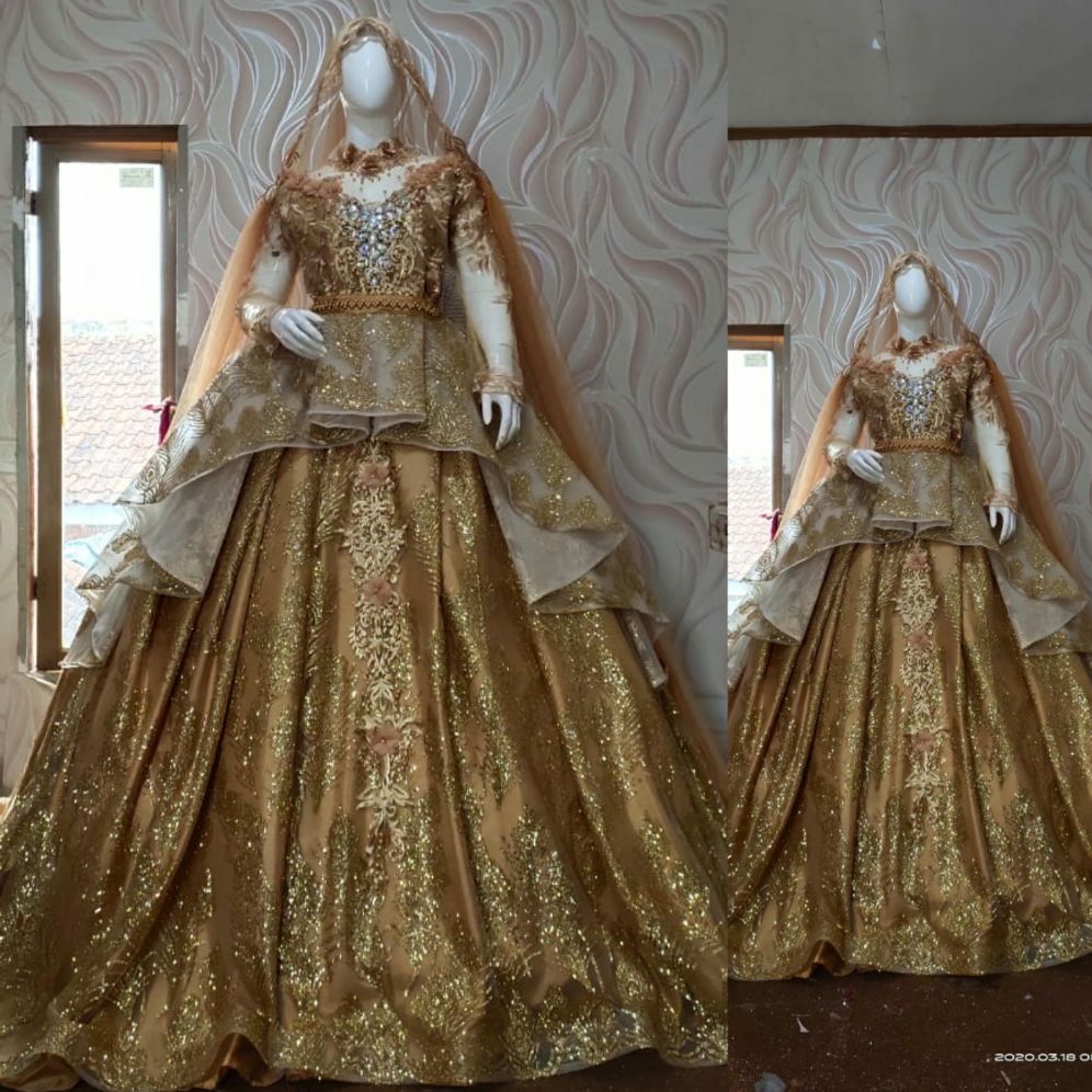 Pilihan gaun pengantin / kebaya akad 