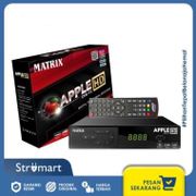 SET TOP BOX STB MATRIX APPLE MERAH DVB-T2 PENERIMA SIARAN TV DIGITAL