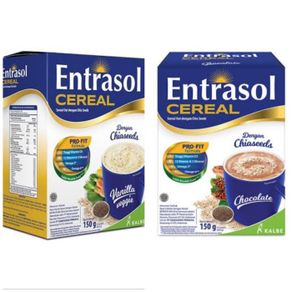 cereal entrasol vanilla coklat 150gr per box KS