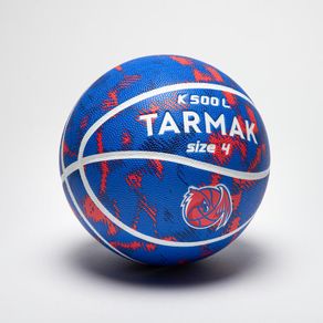 Decathlon TARMAK Bola Basket K500 Ukuran 4 - Merah/Biru - 8734255