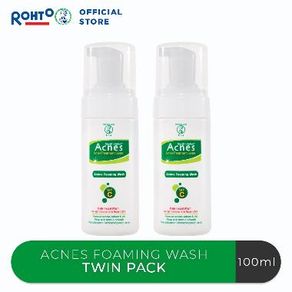 Acnes Twinpack Foaming Wash [100 mL/2 pcs]