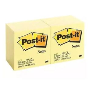 MEMO STICKY NOTE POST IT 3M 654 KUNING