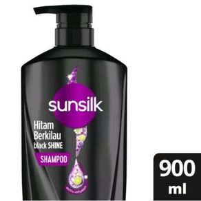 SUNSILK shampoo black shine 900ml
