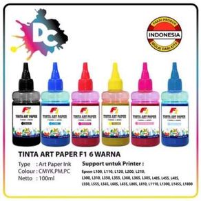 Tinta Art Paper Epson F1 Ink 100Ml 6 Warna