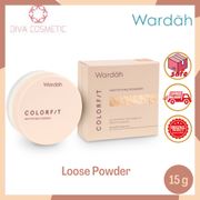 Wardah Colorfit Mattifying Powder 15 g | Loose Powder