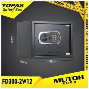Jual Brankas Digital Safety Box Safe Deposit Box Topas Fd300 Bergaransi