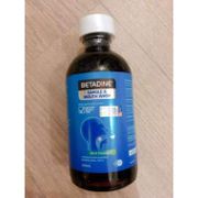 betadine gargle mouthwash 240ml (import singapore)