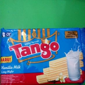 wafer tango long wafer rasa vanila milk 47 gr wafer renyah